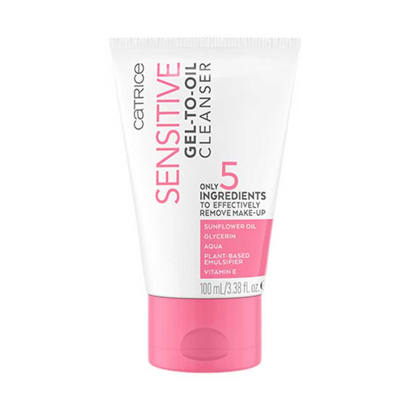 démaquillant sensitive gel to oil Catrice
