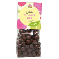 oeuf cereales enrobé chocolat vegan