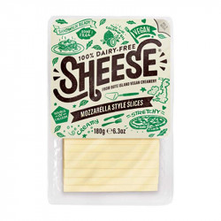 mozzarella style slices Sheese