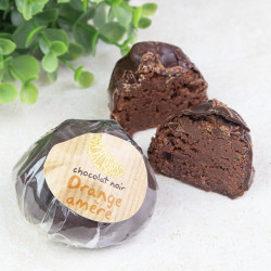 rocher orange amère Facon Chocolat