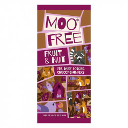 tablette de chocolat Moo Free - Fruit and Nut