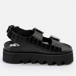 Sandale Buffalo - Perry on Croco Black - 1