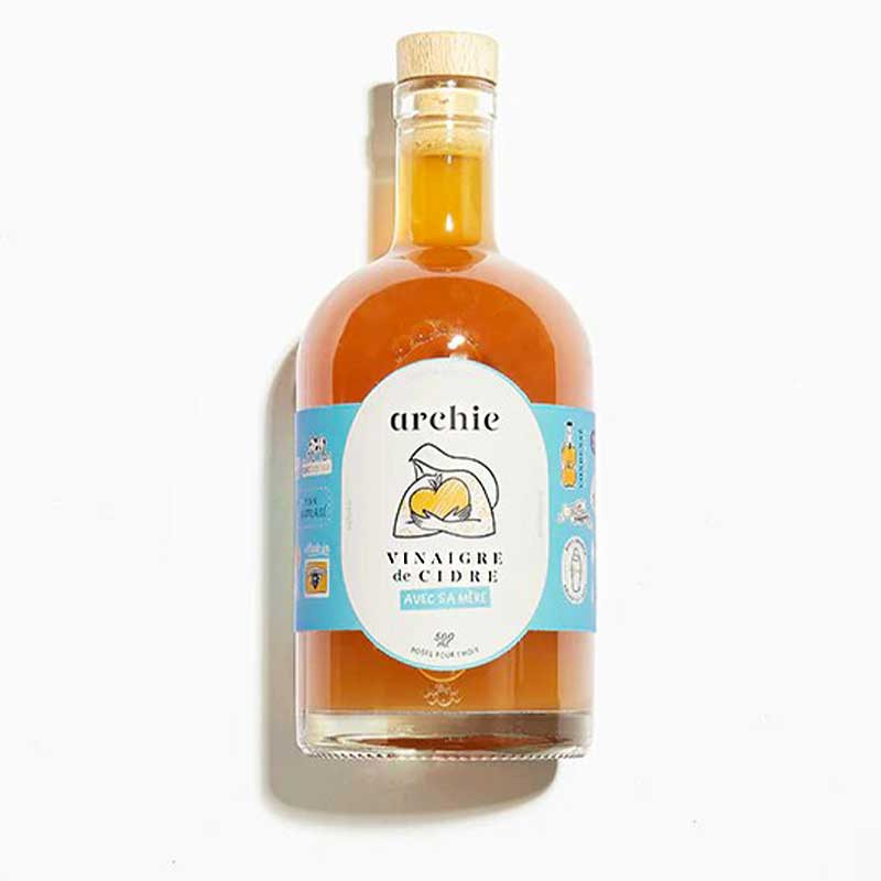 vinaigre de cidre avec la mère Archie