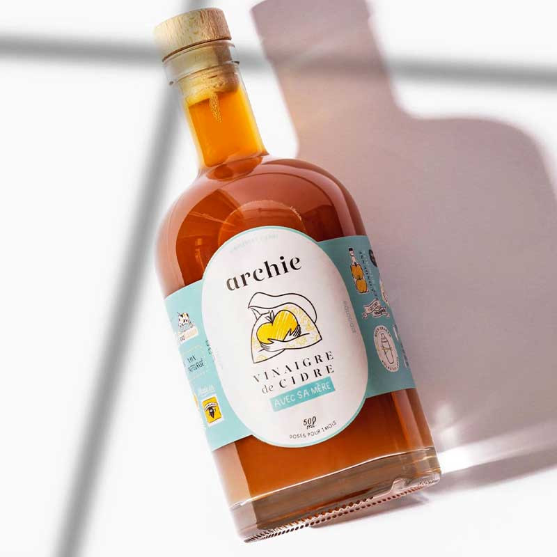 vinaigre de cidre Archie avec mère bio