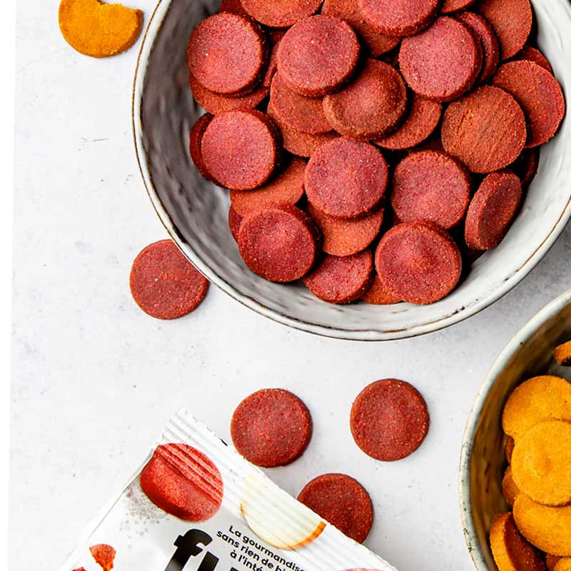 sablés betterave et oignon Funky Veggie