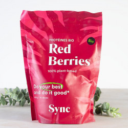 poudre protéine Red berries SYNC