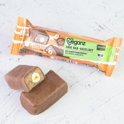 barre chocolat noisette Veganz