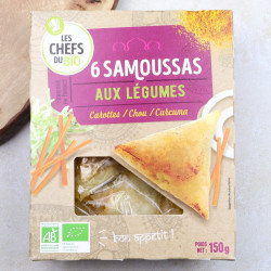 samoussas légumes Les Chefs Du Bio